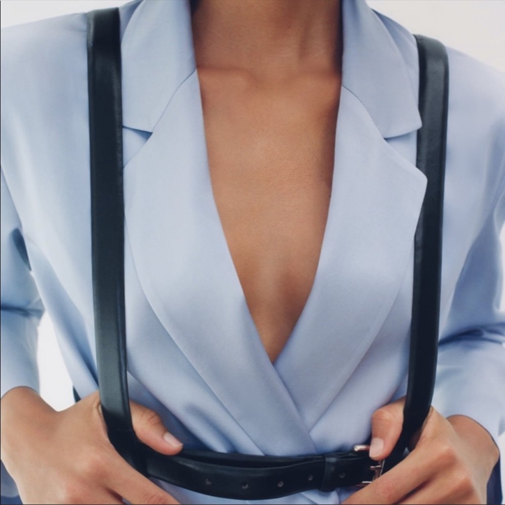 Zara leather harness belt - Picture 3 of 10